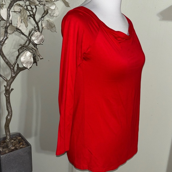 Sarin Mathews Chic Scarlet Blouse for Women - Picture 3 of 5